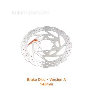 140MM Durable stainless steel brake rotor disc for KuKirin G2