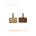 Replacement semi-metal disc brake pads for KuKirin G2