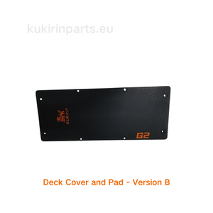 Original deck cover and rubber pad for KuKirin G2