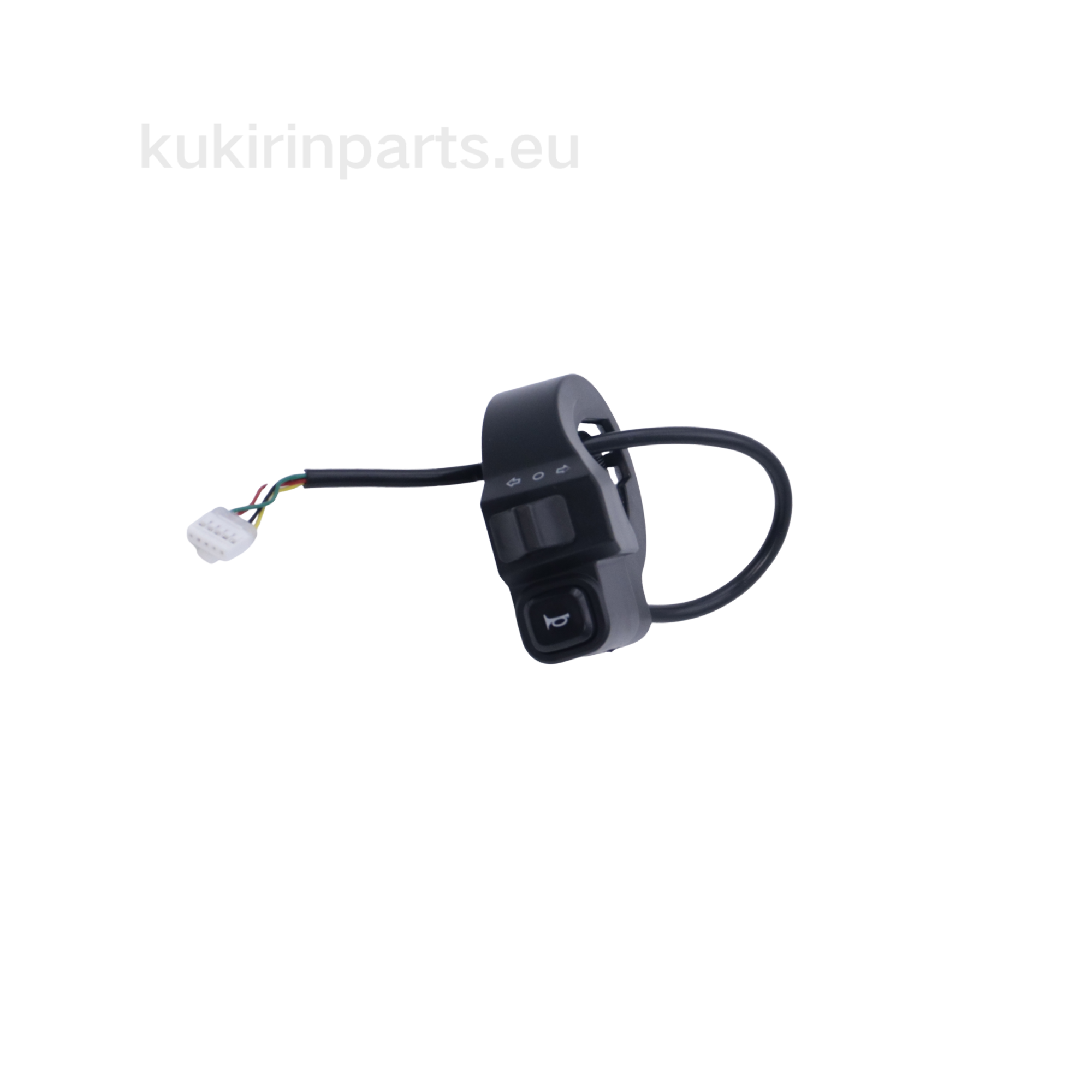 Handlebar light and horn switch assembly for KuKirin G2