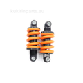 shock absorbers with orange springs on a white background for KuKirin G2 Master