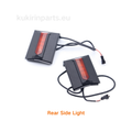 Deck side LED safety light for KuKirin G2 Max