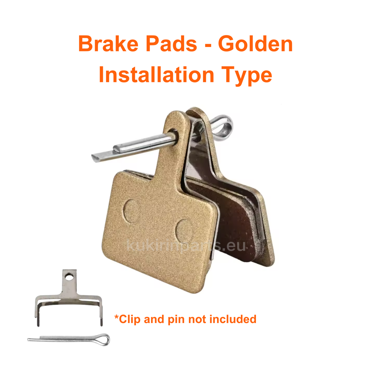 KuKirin G2 Brake Pads - Golden