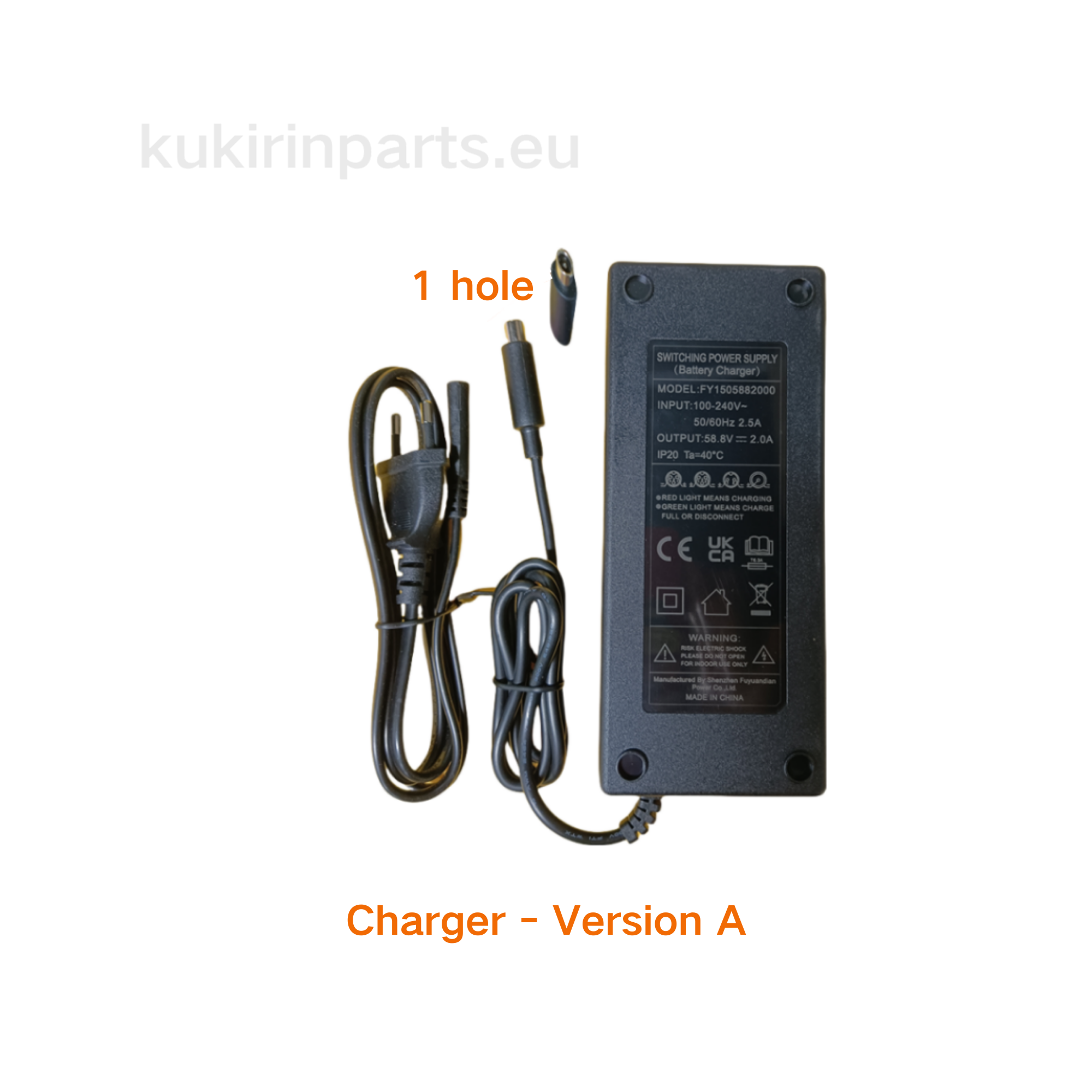 Official replacement battery charger for KuKirin G3 Pro