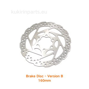 160mm stainless steel disc brake rotor for KuKirin G4