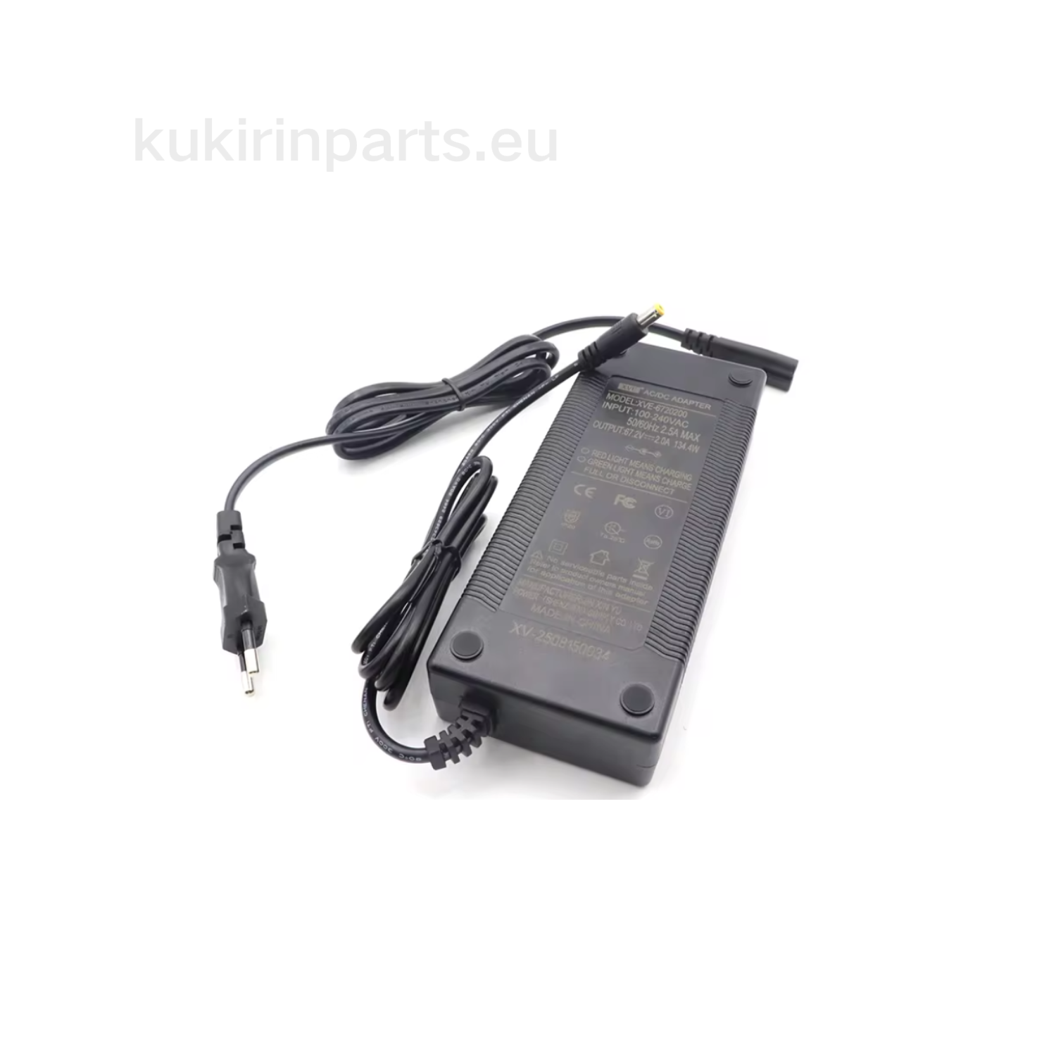Official KuKirin G4 battery charger with EU plug standard