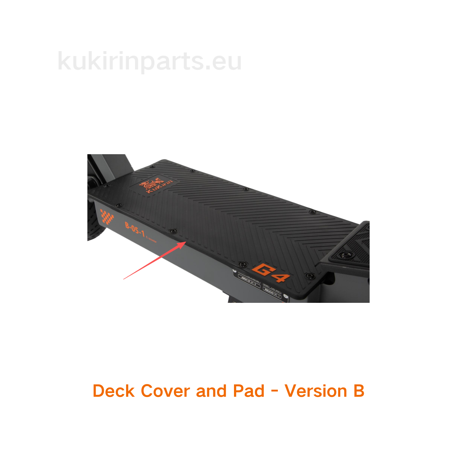 KuKirin G4 Deck Cover replacement