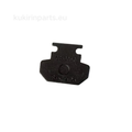 A small black plastic replacement part with molded serial numbers, shown on a plain white background with a faint 'kukirinparts.eu' watermark in the top left.