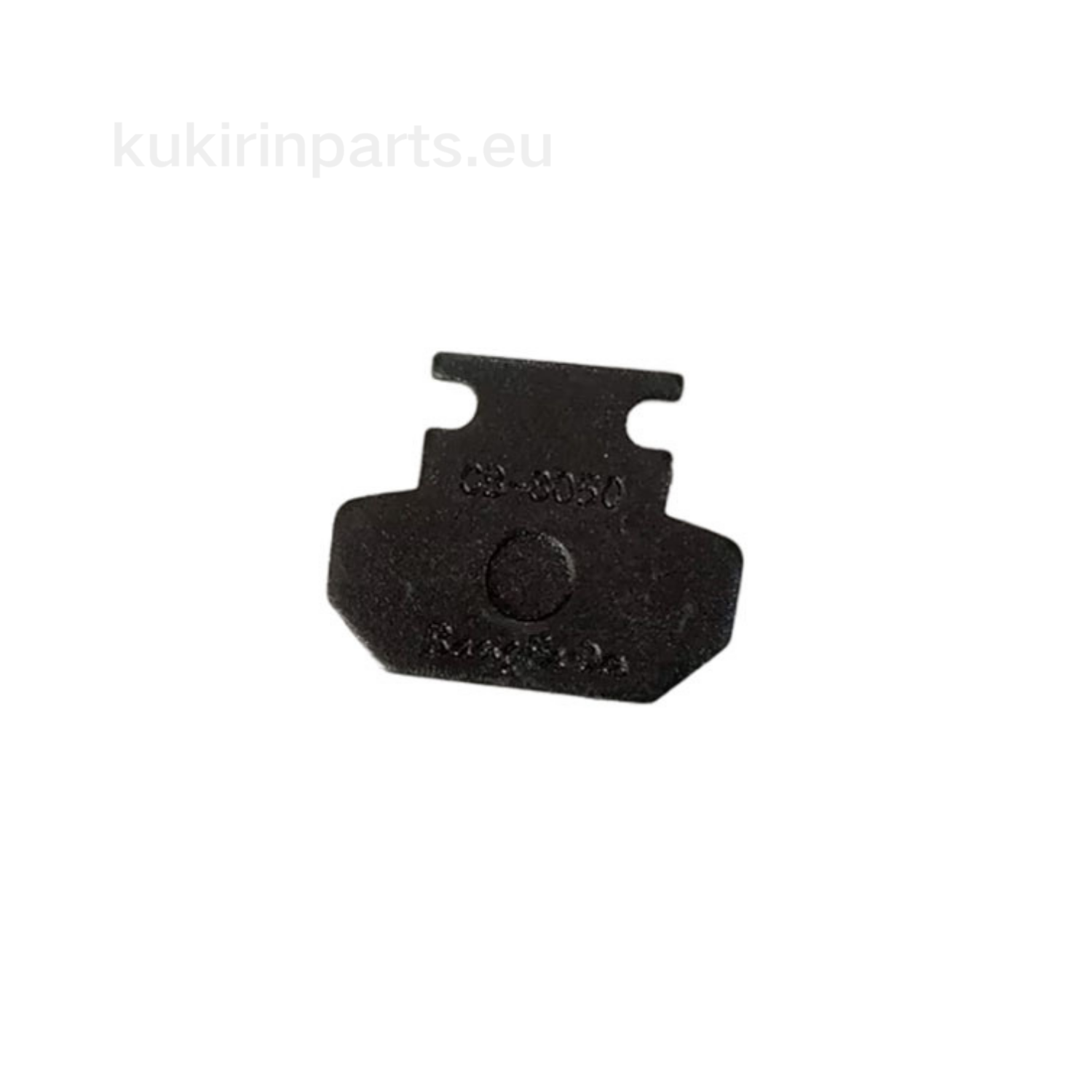 A small black plastic replacement part with molded serial numbers, shown on a plain white background with a faint 'kukirinparts.eu' watermark in the top left.